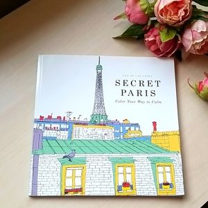 Secret Paris Color Your Way to Calm coloring book!